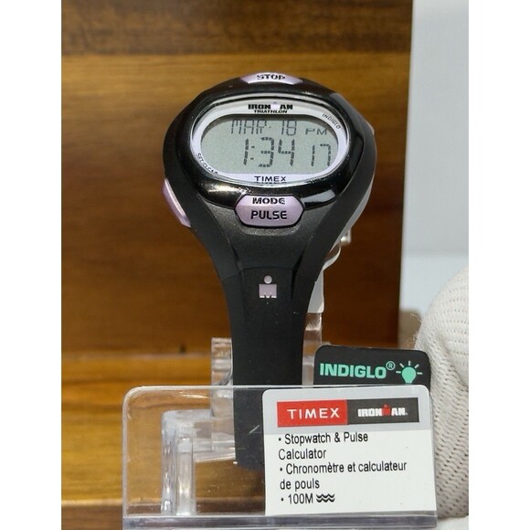 Timex Ironman Triathlon T5K187 Indiglo Quartz Digital Women's Watch - Picture 6 of 11